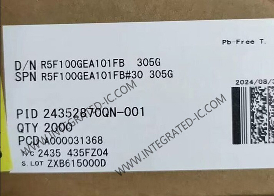 R5F100GEA101FB Microcontrôleur MCU RL78/G13 Microcontrôleur haute fonction à faible puissance