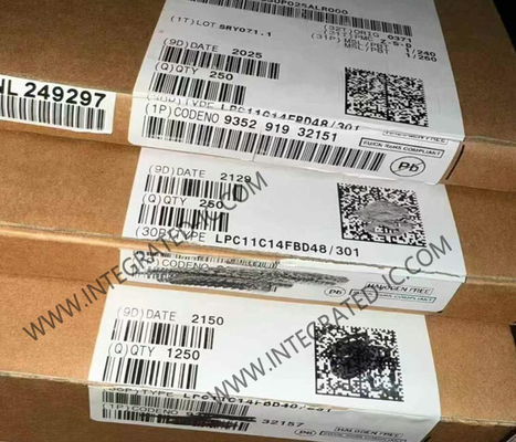 LPC11C14FBD48/301 Microcontrôleur MCU 32 bits à cœur unique ARM Cortex-M0 MCU LQFP-48