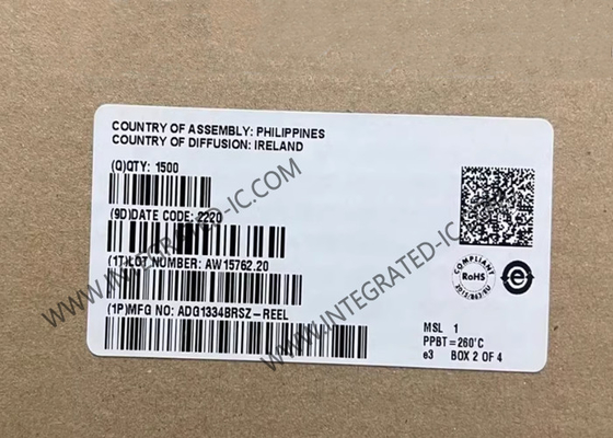 ADG1334BRSZ puce de circuit intégré 33V Quad SPDT commutateurs analogiques SSOP-20