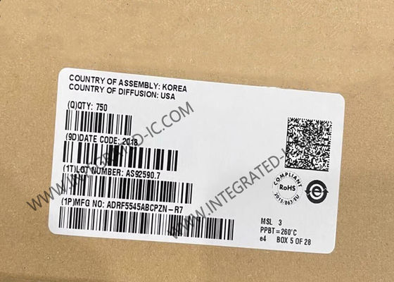 Puce ADRF5545ABCPZN rf d'usage universel Front End IC 40-VFQFN de circuit intégré