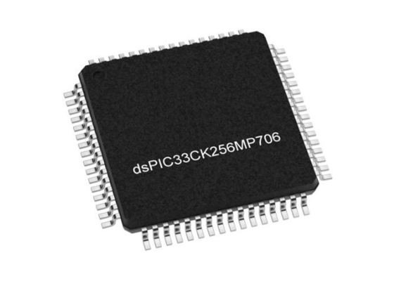 DSPIC33CK256MP706-E/PT Microcontrôleur MCU Contrôleur de signal numérique 100MHz DSC à un seul cœur