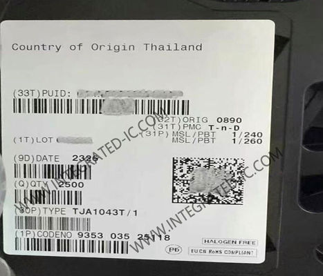 TJA1043T puce de circuit intégré émetteur-récepteur CAN haute vitesse en mode veille et veille