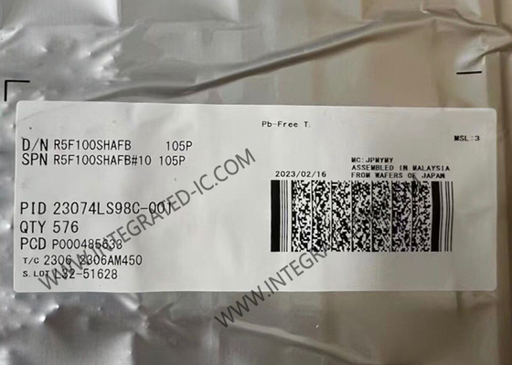R5F100SHAFB Microcontrôleur MCU Microcontrôleur haute fonction RL78/G13 basse puissance