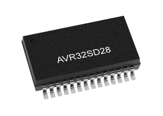 Microcontrôleur AVR32SD28T-E/SS MCU 8 bits MCU 20MHz AVR SD Microcontrôleur IC SSOP28