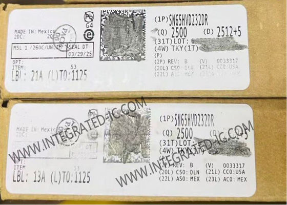 SN65HVD232DR Puce de circuit intégré 3,3 V CAN Transceiver SOIC8 CAN Transceivers de bus