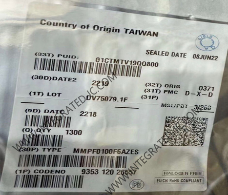 MMPF0100F6AZES Circuit intégré - Puce Gestion d'alimentation CI HVQFN56 PMIC configurable