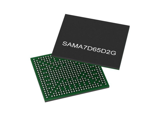 Microcontrôleur MCU System In Package SAMA7D65D2GT-V/4UB-SL3 1 GHz Microprocesseurs 32 bits