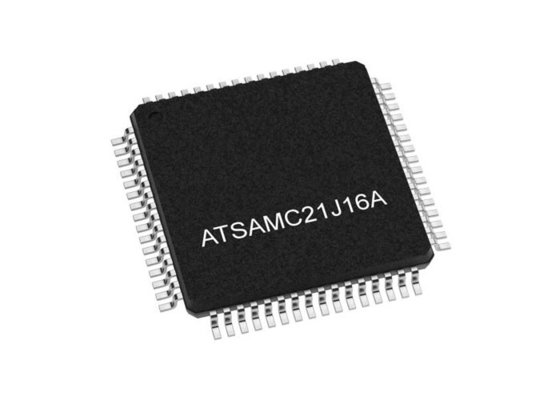 ATSAMC21J16A-AU Microcontrôleur MCU SAM C21 Microcontrôleur TQFP64 MCU 32 bits