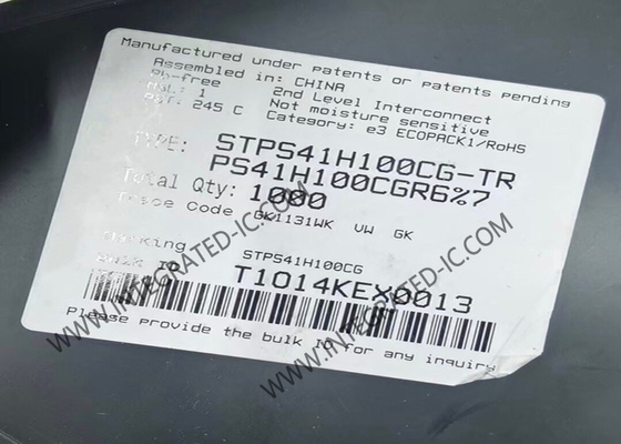 STPS41H100CG puce de circuit intégré 100V 40A rectificateur Schottky à double puissance