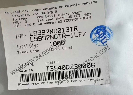 L9997ND013TR puce de circuit intégré double demi-pont SOIC20 conducteurs conducteurs