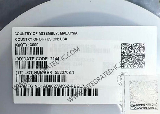 AD8627AKSZ Puce de circuit intégré de précision à faible puissance à alimentation unique JFET Amplificateur