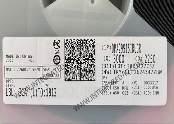 OPA2991SIRUGR Circuit intégré Puce Amplificateurs opérationnels 40V Amplificateur opérationnel à faible bruit CI