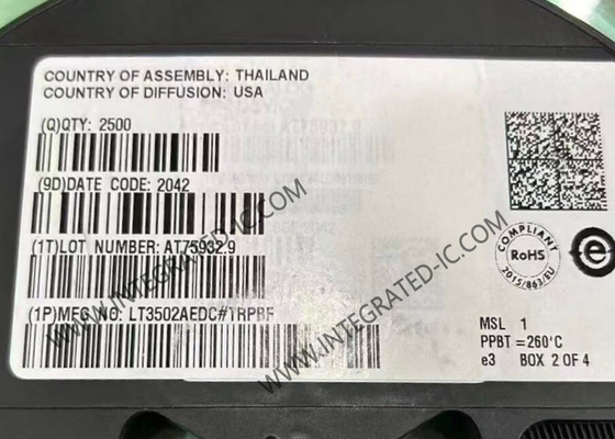 LT3502AEDC puce de circuit intégré 2.2MHz 500mA régulateurs step-down DFN-8 Paquet