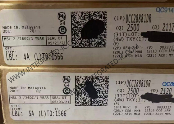 UCC28881DR puce de circuit intégré 700V 225mA Convertisseur hors ligne de courant silencieux bas