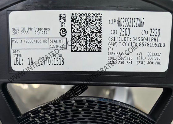 Circuit intégré HD3SS215ZXHR, puce de commutation DisplayPort HDMI 6 Gbit/s, NFBGA50