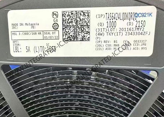 TAS6424LQDKQRQ1 puce de circuit intégré amplificateur audio automobile de classe D à 4 canaux