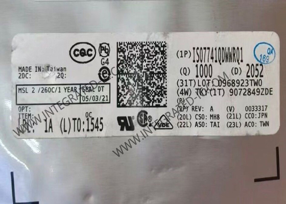 Puce de circuit intégré ISO7741QDWWRQ1 5000Vrms 4 canaux Isolateur numérique SOIC16