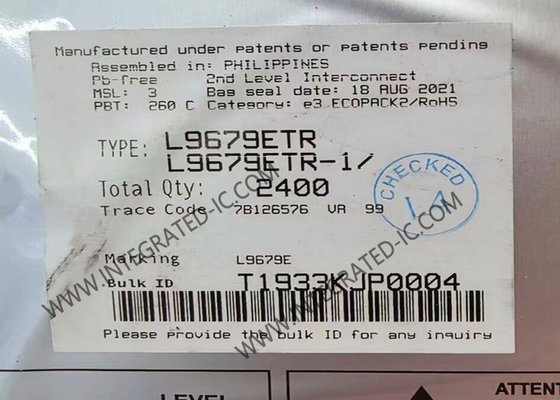 L9679ETR Puce de circuit intégré de la batterie automobile Circuit de coupure et système d'airbag IC d'expansion