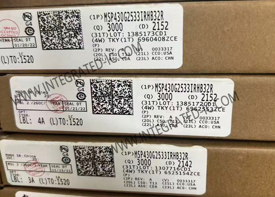 Microcontrôleur MSP430G2533IRHB32R MCU 16 bits MCU 16 MHz Microcontrôleurs à signaux mixtes