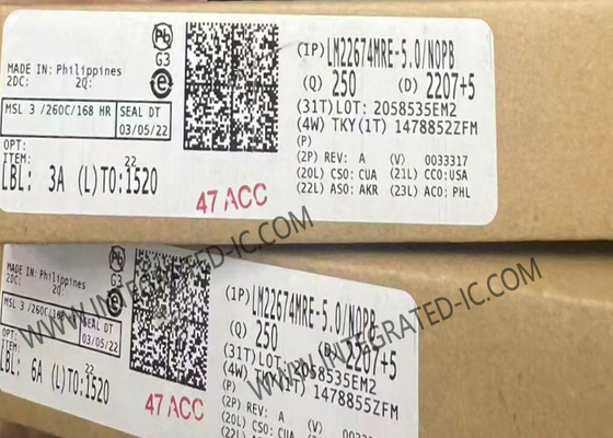 LM22674MRE-5.0 Puce de circuit intégré 42V 500mA régulateur de tension descendante avec fonction de précision