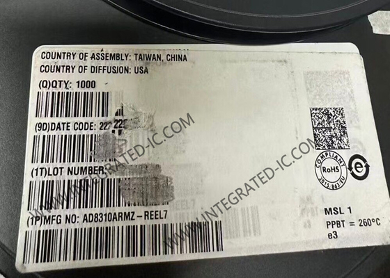 AD8310ARMZ puce de circuit intégré 95dB amplificateur logarithmique MSOP8 détecteurs de puissance RF