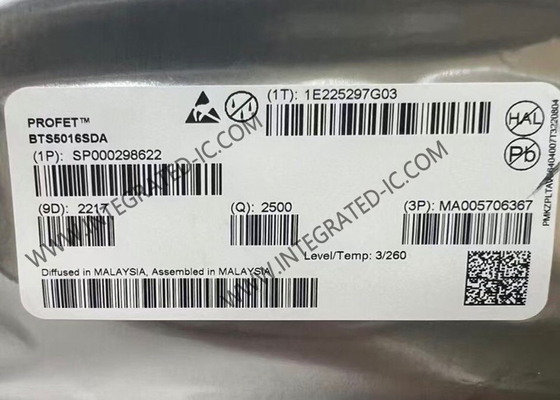 BTS5016SDA Circuit intégré à puce Commutateur de puissance côté haut intelligent à 1 canal