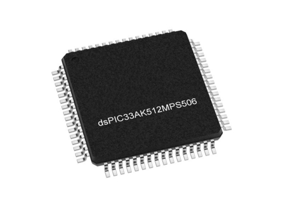 Microcontrôleur DSPIC33AK512MPS506-I/PT MCU Contrôleur de signal numérique 32 bits DSPIC33A DSC