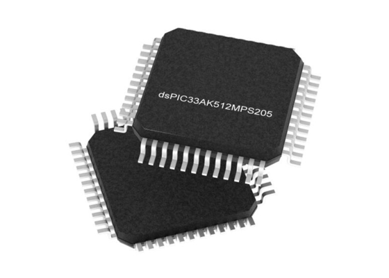 Microcontrôleur DSPIC33AK512MPS205-I/PT MCU 32 bits Contrôleur de signal numérique TQFP48