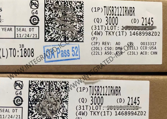 TUSB212IRWBR puce de circuit intégré USB 2.0 climatiseur de signal à grande vitesse avec boost CC