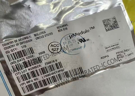 LTM8046EY Puce de circuit intégré 550mA DC isolé DC μModule convertisseur BGA51
