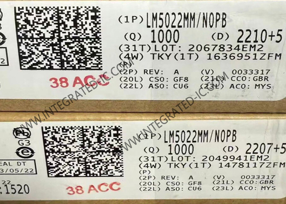 Circuit intégré LM5022MM - Contrôleur côté bas 60V pour Boost et SEPIC