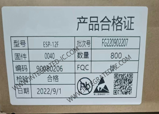 Module de communication sans fil ESP-12F haute performance 2,4 GHz 802.11 b/g/n WiFi