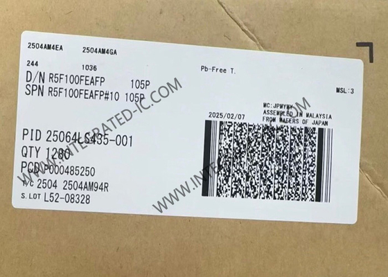 R5F100FEAFP Microcontrôleur MCU 32MHz RL78/G13 Microcontrôleur IC 16Bit MCU LQFP44