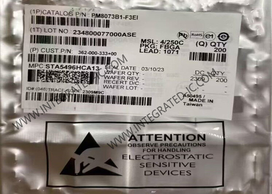 Puce de circuit intégré PM8073B1-F3EI à 16 ports 12 Gbps contrôleur de protocole Tachyon SAS/SATA