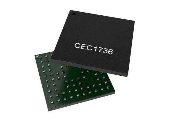 Microcontrôleur MCU CEC1736-S0-I/2ZW avec contrôleur de racine de confiance en temps réel WFBGA84