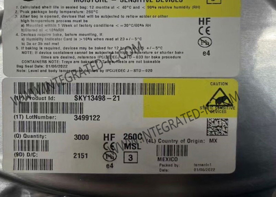 Module de communication sans fil SKY13498-21 de 0,7 GHz à 2,7 GHz SP10T Module de commutateur d'antenne MIPI