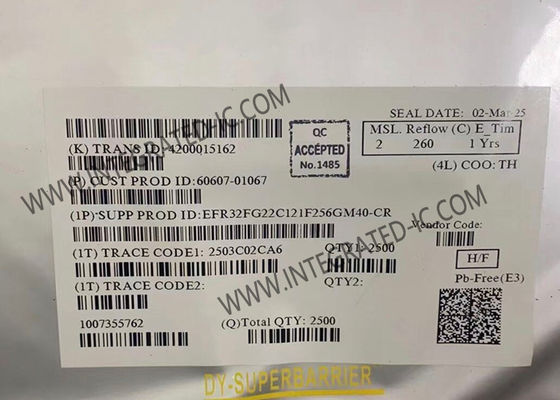 Module de communication sans fil EFR32FG22C121F256GM40-CR SoC sans fil 2,4 GHz hautement intégré