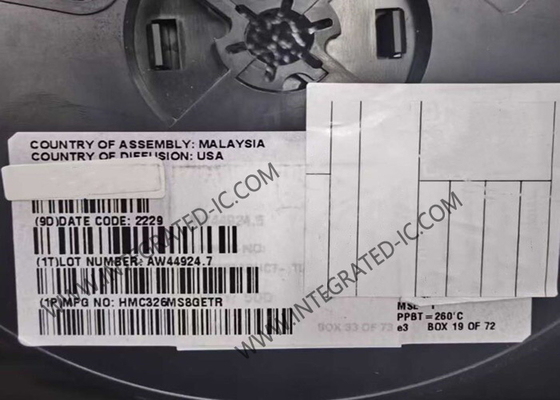 Module de communication sans fil HMC326MS8GETR GaAs InGaP HBT Amplificateurs de pilote