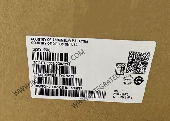 LT3060ETS8-5 Circuit intégré 45V Régulateur linéaire à faible chute de tension 100mA Régulateurs LDO
