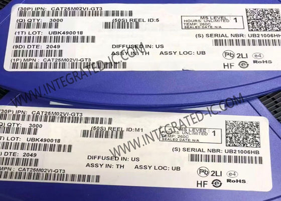 CAT25M02VI-GT3 Puce de mémoire IC 2Mbit EEPROM Mémoire série IC avec interface SPI