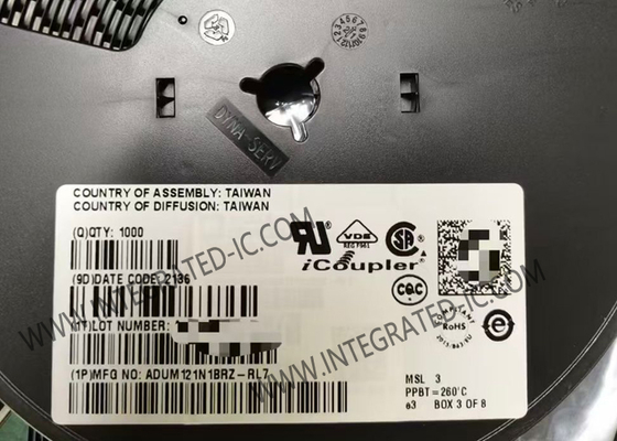 Puce de circuit intégré ADUM121N1BRZ 3,0 kVrms Isolateurs numériques à double canal