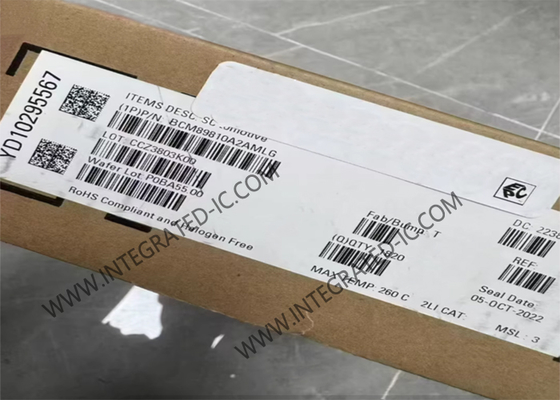 BCM89810A2AMLG Circuit intégré émetteur-récepteur Ethernet RGMII à port unique MLP48 Puce Ethernet​