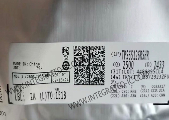 TPS65126RSHR Circuit intégré Puce Gestion d'alimentation CI QFN56 Régulateur de tension CI