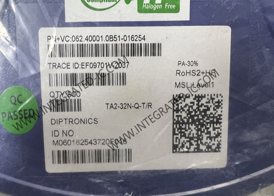 TA2-32N-Q-T/R Circuit intégré Puce Interrupteurs tactiles Boîtier CMS Interrupteur CI