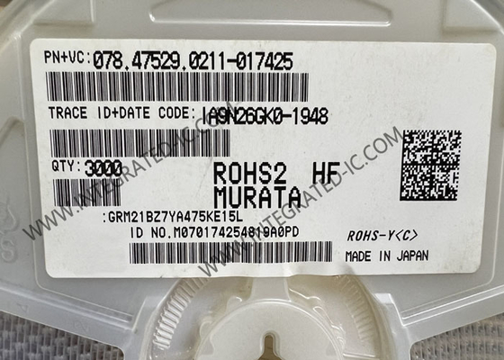 GRM21BZ7YA475KE15L puce de circuit intégré 4.7μF puce condensateurs céramiques multicouches