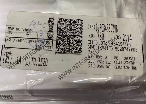 DLPC3433CZVB Circuit intégré à puce Contrôleur d'affichage haute résolution NFBGA-176 Package