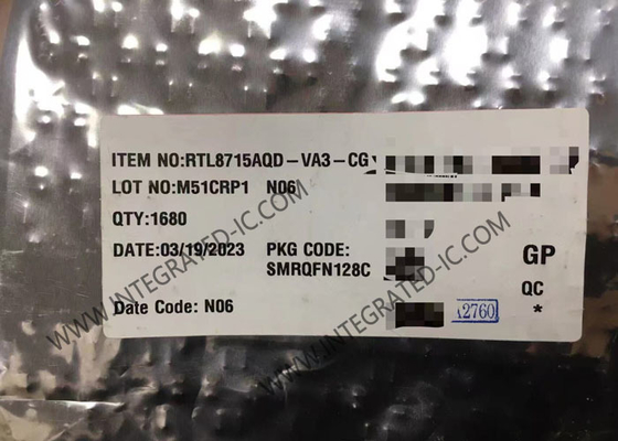 Module de communication sans fil RTL8715AQD-VA3-CG Wi-Fi IP Camera SoC, SoC pour caméra réseau sans fil