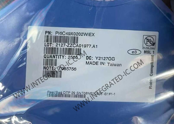 PI6C49X0202WIEX Circuit intégré à faible décalage, tampon de répartition 1 vers 2 LVCMOS/LVTTL SOIC8