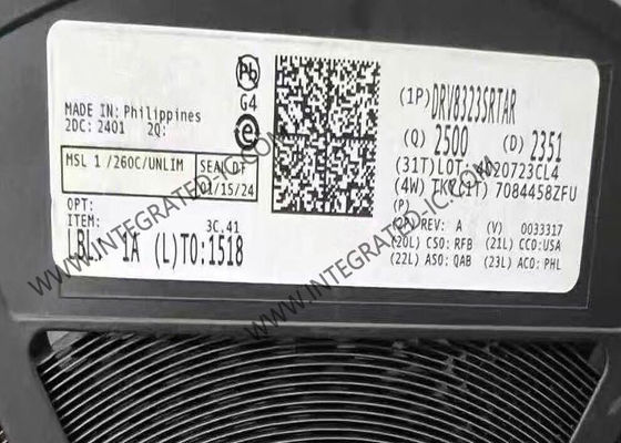 DRV8323SRTAR Integrated Circuit Chip Three-Phase Smart Gate Driver With Current Shunt Amplifiers