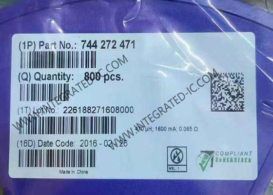 744272471 Circuit intégré à filtre de ligne en mode commun 470µH Self-inductances en mode commun